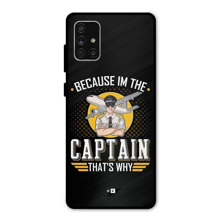 I M Captain Metal Back Case for Galaxy A71