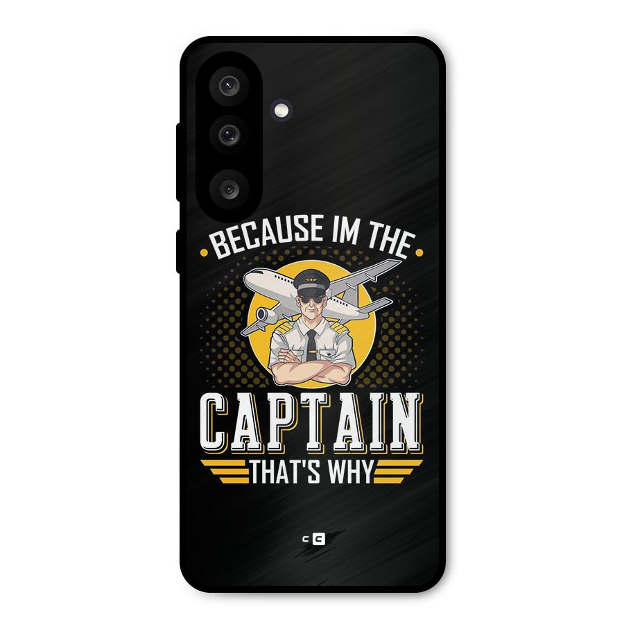 I M Captain Metal Back Case for Galaxy F56