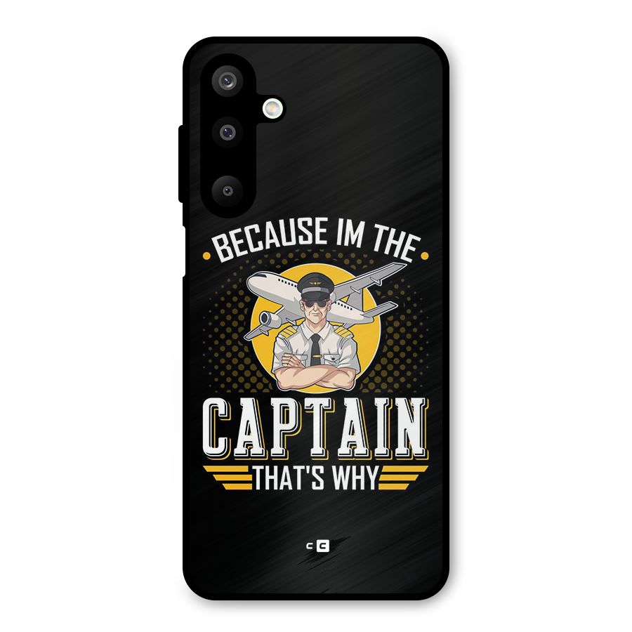 I M Captain Metal Back Case for Galaxy M16