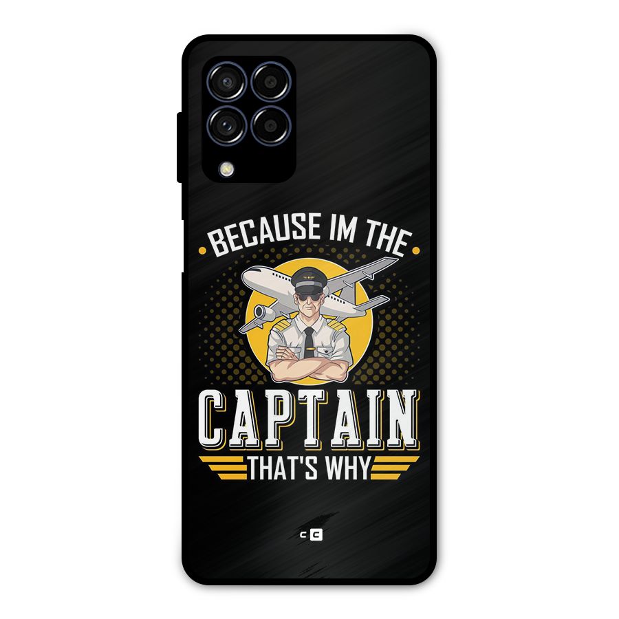 I M Captain Metal Back Case for Galaxy M53 5G