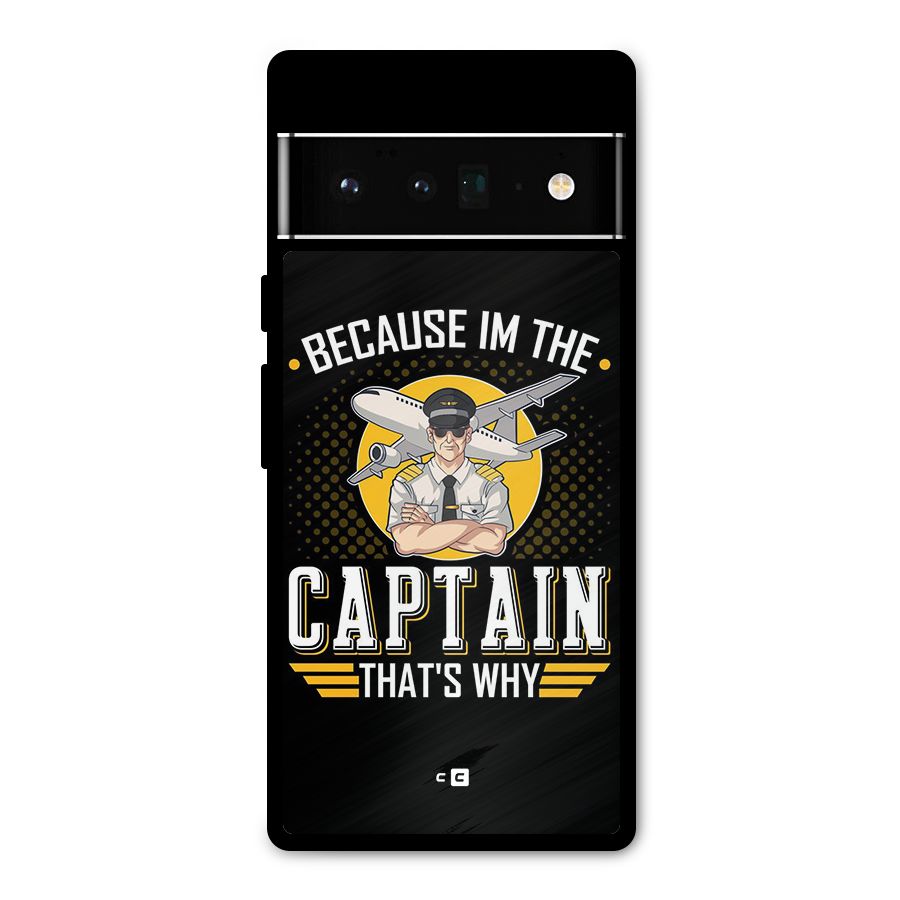 I M Captain Metal Back Case for Google Pixel 6 Pro
