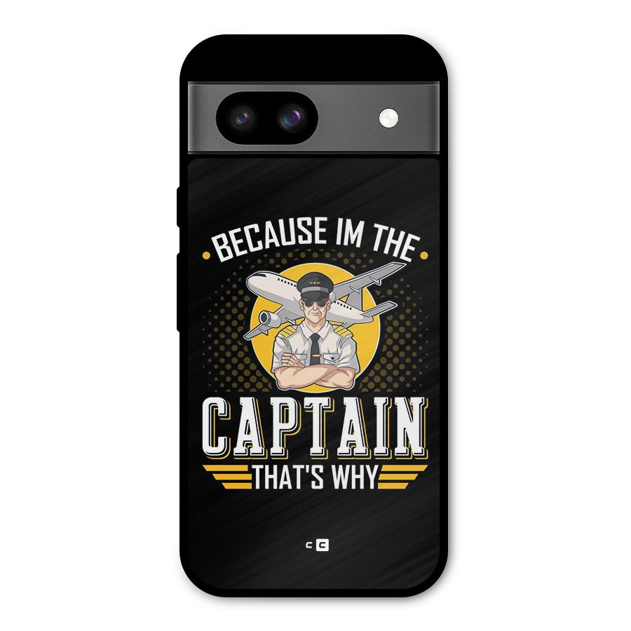 I M Captain Metal Back Case for Google Pixel 8a