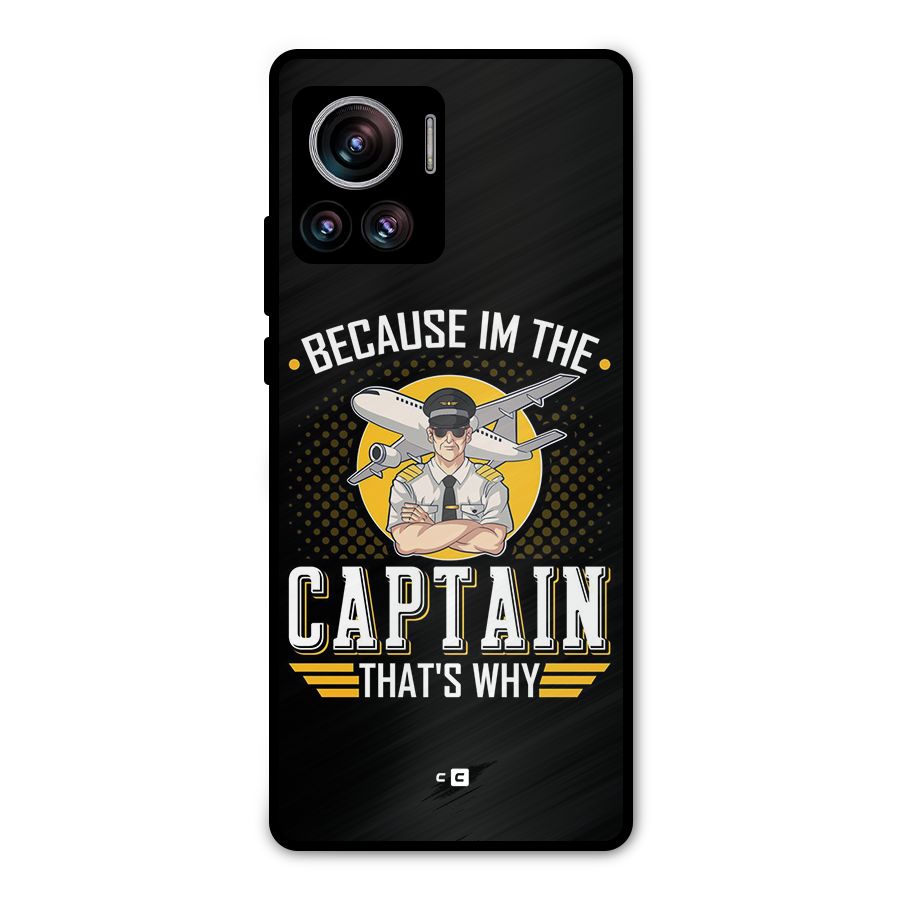 I M Captain Metal Back Case for Motorola Edge 30 Ultra
