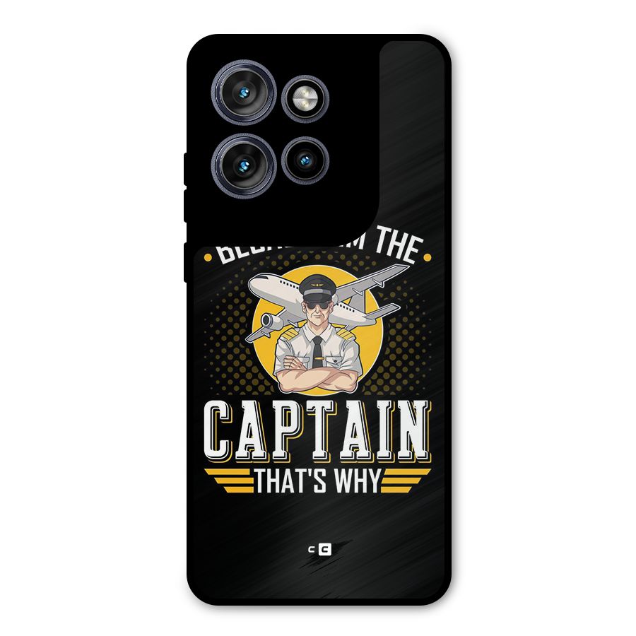 I M Captain Metal Back Case for Motorola Edge 50 Neo
