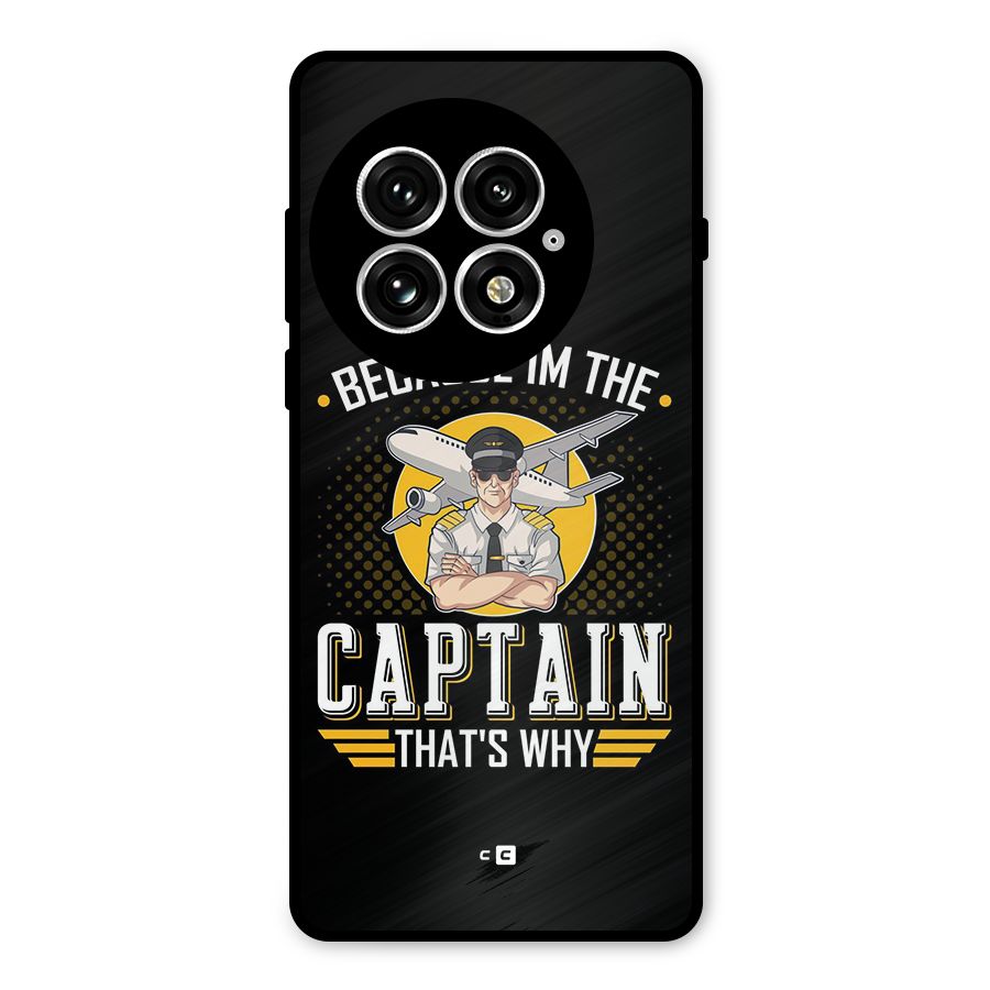 I M Captain Metal Back Case for OnePlus 13