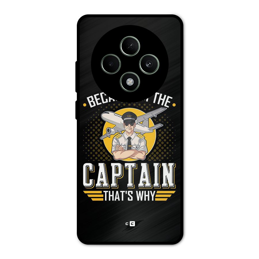 I M Captain Metal Back Case for Oppo F27