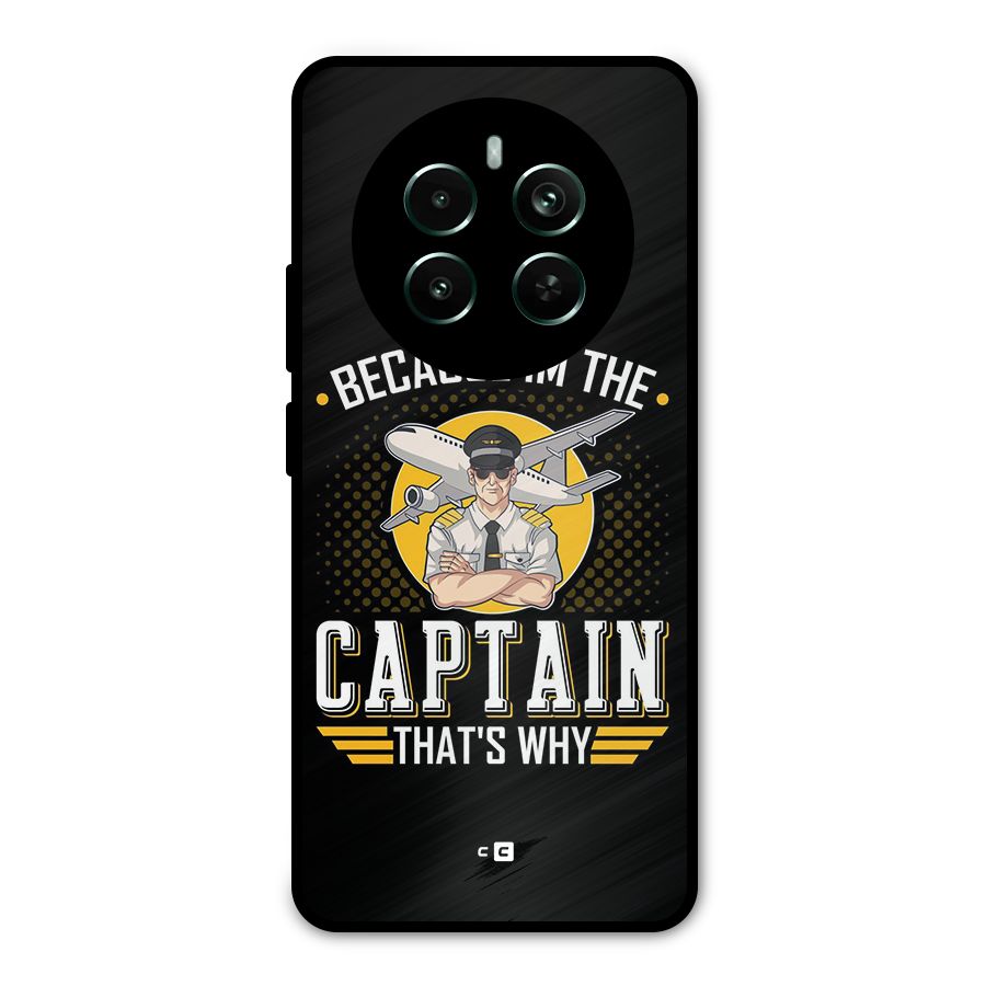 I M Captain Metal Back Case for Realme 12 Pro Plus