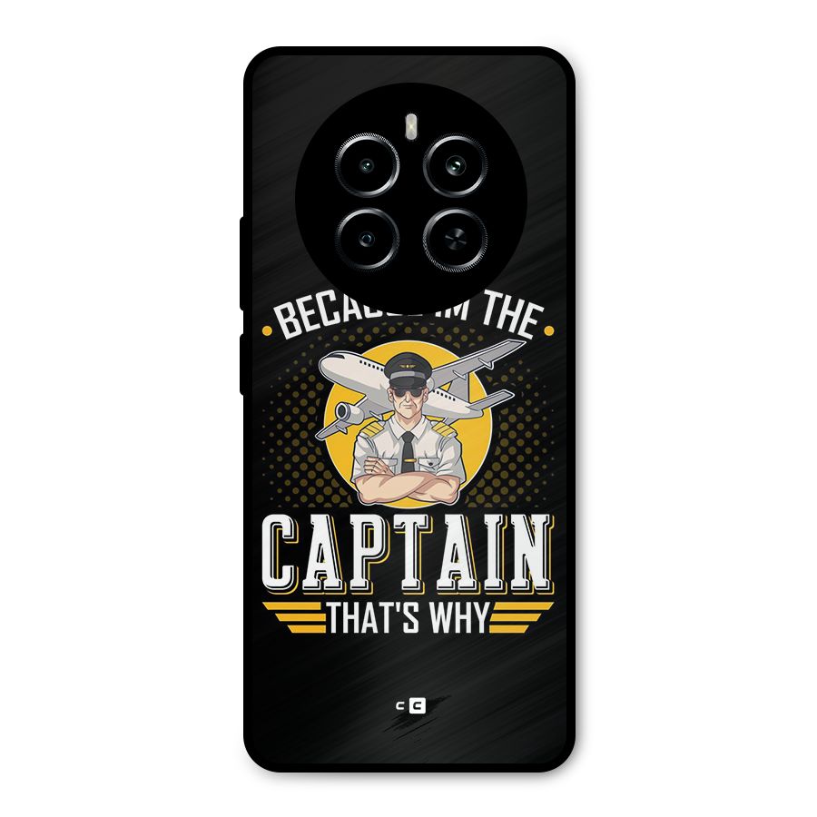 I M Captain Metal Back Case for Realme P1
