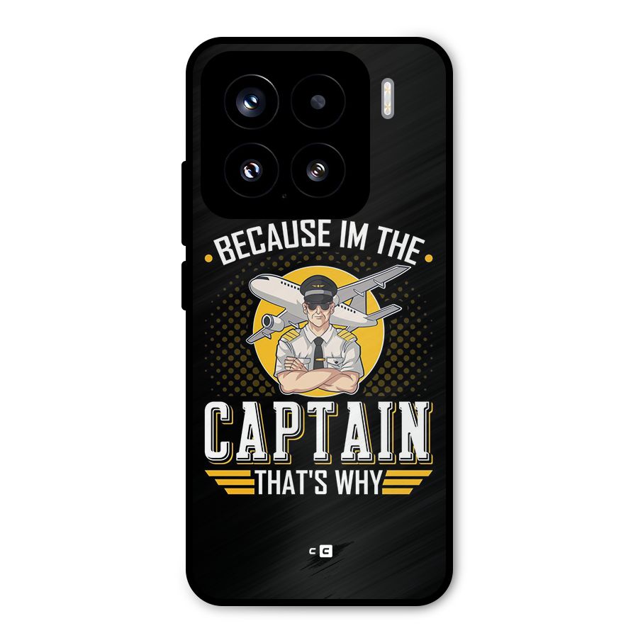 I M Captain Metal Back Case for Xiaomi 15