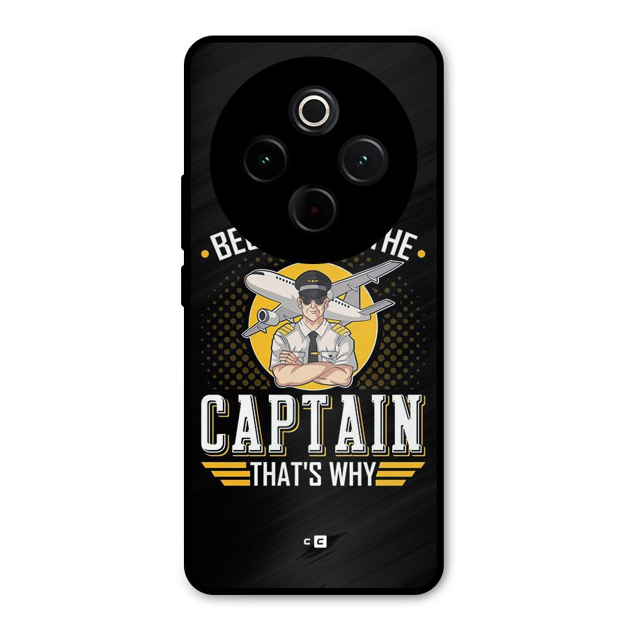 I M Captain Metal Back Case for iQOO Z10