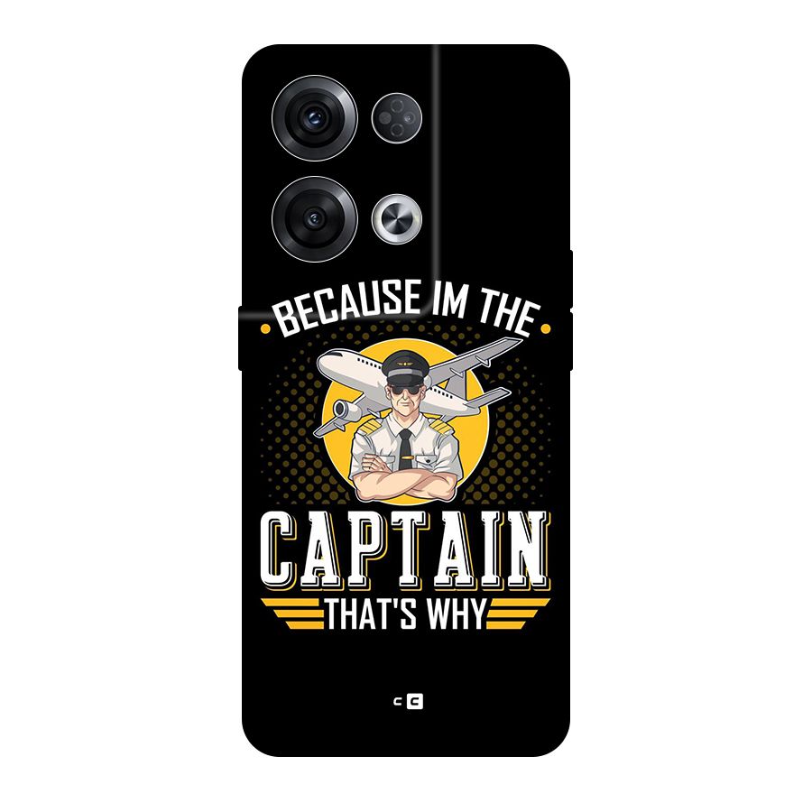 I M Captain Original Polycarbonate Back Case for Oppo Reno8 Pro 5G