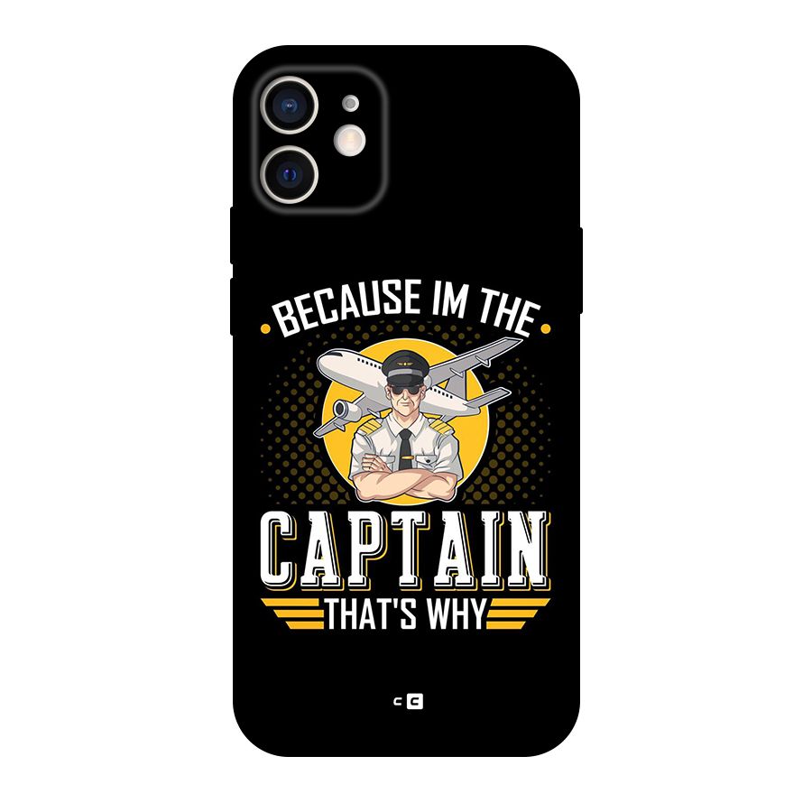I M Captain Original Polycarbonate Back Case for iPhone 12