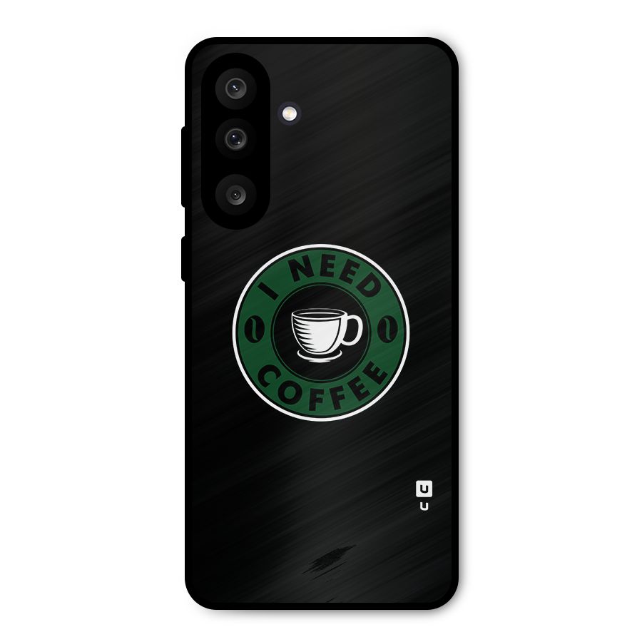 I Need Coffee Classic Metal Back Case for Galaxy M56