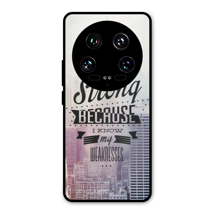I am Strong Metal Back Case for Xiaomi 14 Ultra
