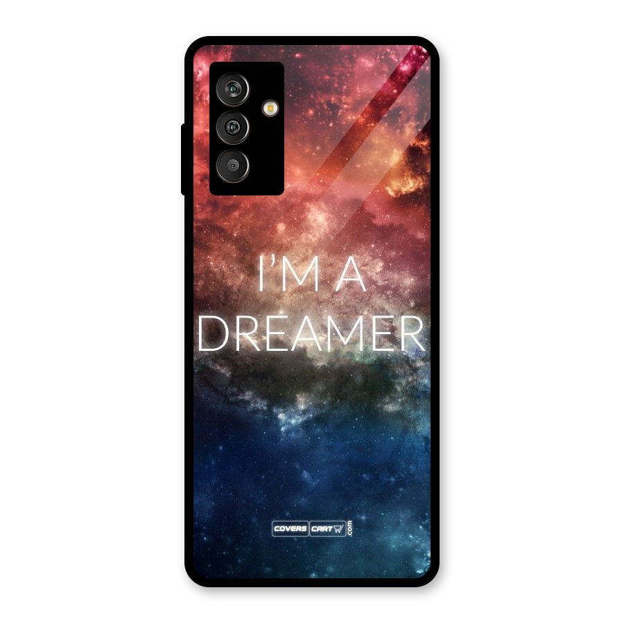 I am a Dreamer Glass Back Case for Galaxy M13