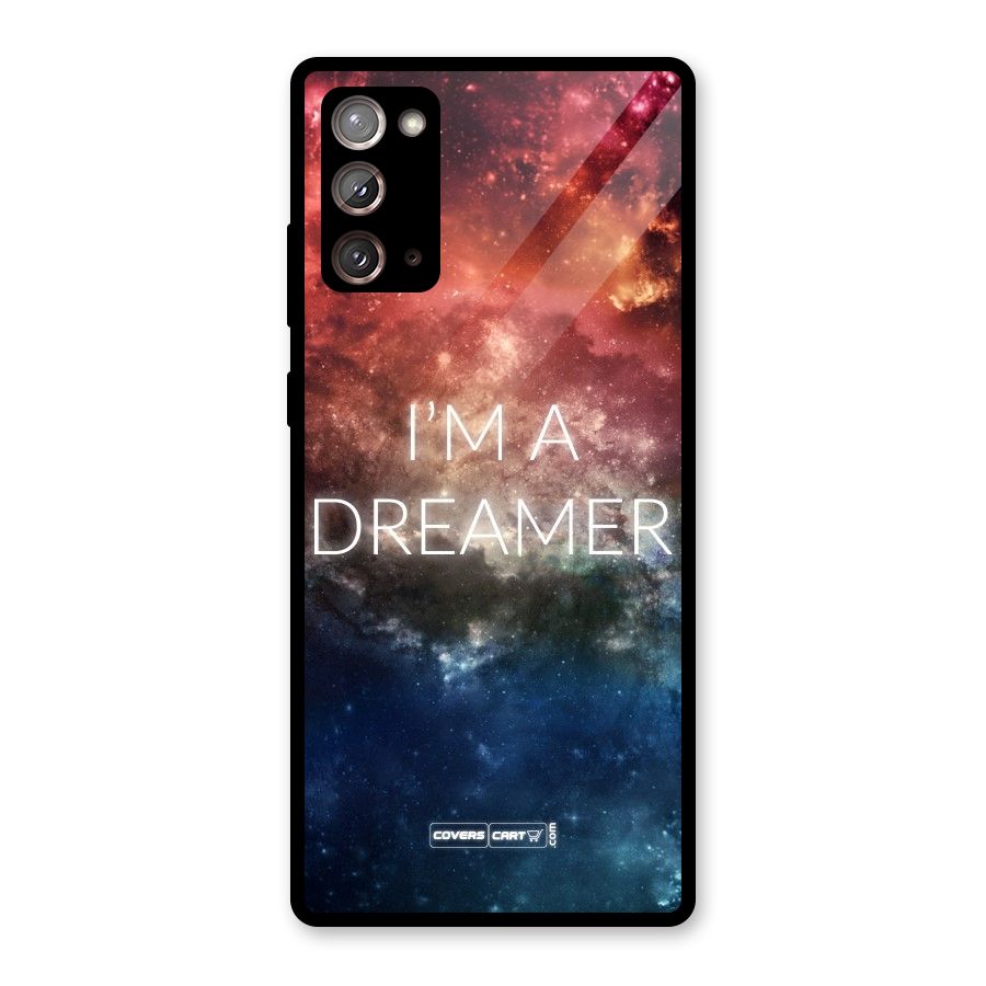 I am a Dreamer Glass Back Case for Galaxy Note 20