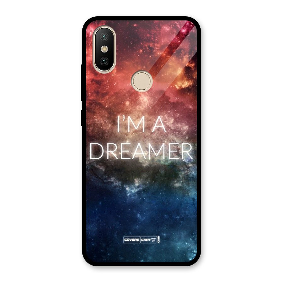 I am a Dreamer Glass Back Case for Redmi A2