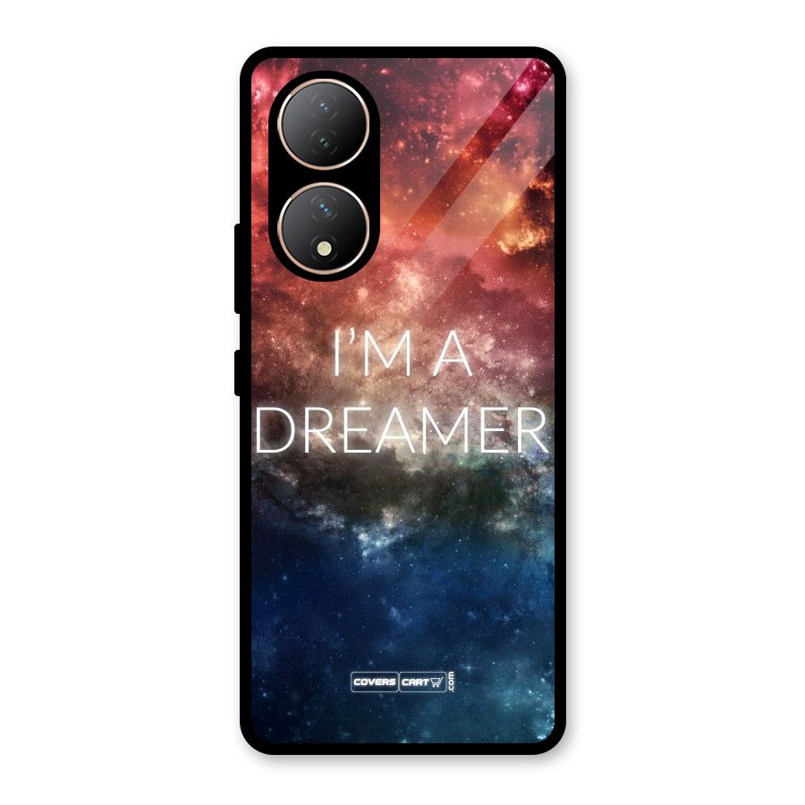 I am a Dreamer Glass Back Case for Vivo Y100A