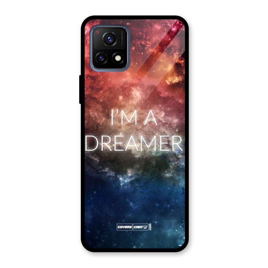 I am a Dreamer Glass Back Case for Vivo Y72 5G
