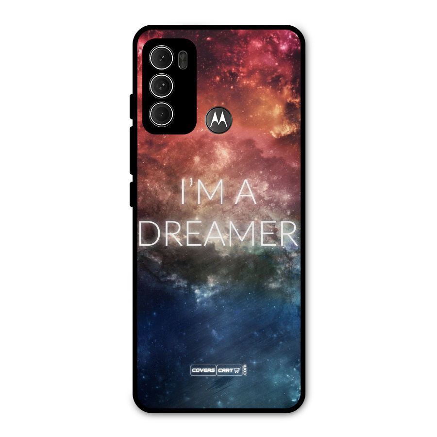 I am a Dreamer Metal Back Case for Moto G60
