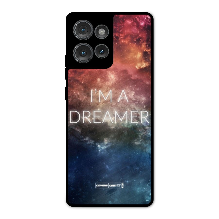 I am a Dreamer Metal Back Case for Motorola Edge 50