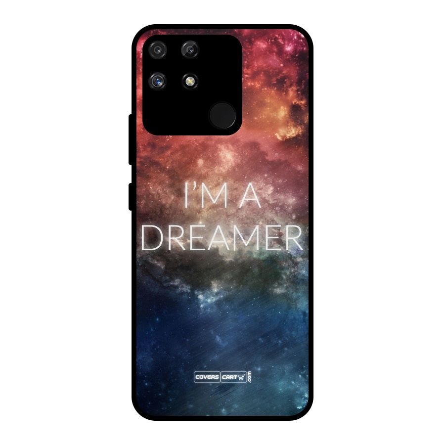 I am a Dreamer Metal Back Case for Realme Narzo 50A