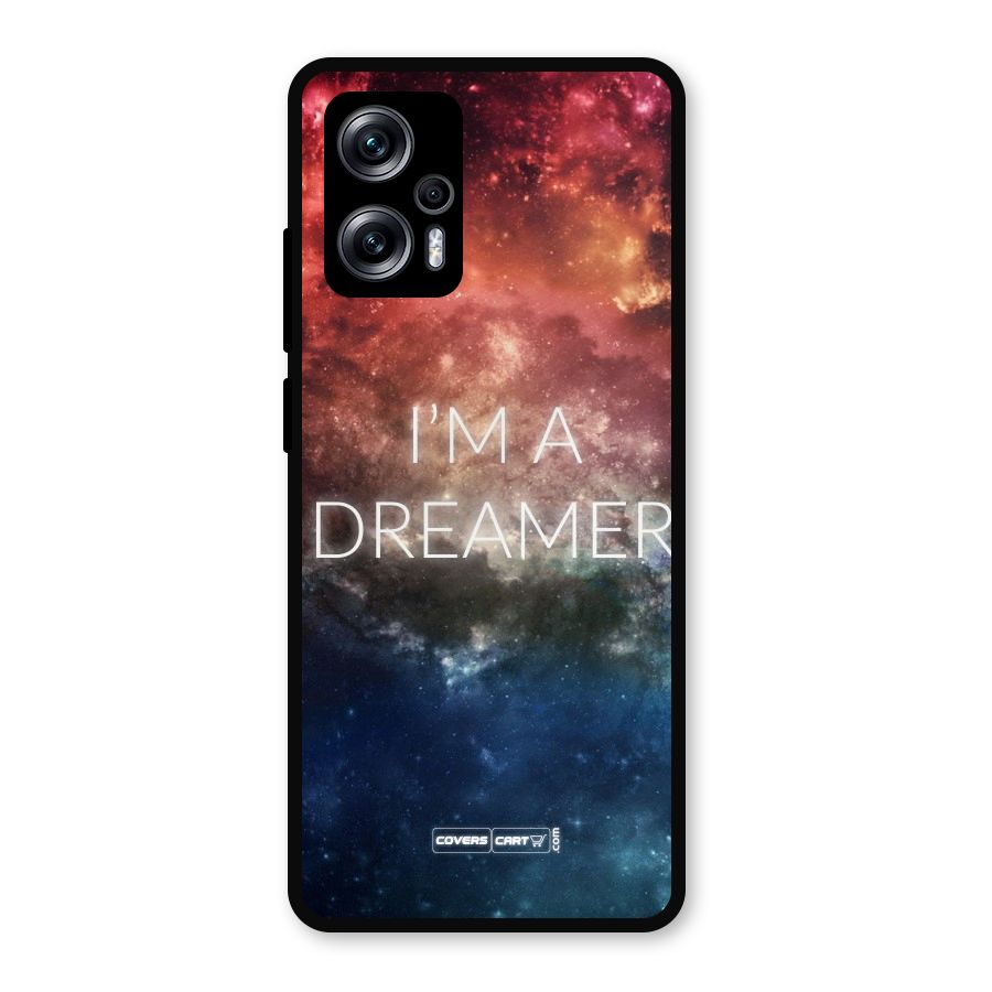 I am a Dreamer Metal Back Case for Redmi K50i