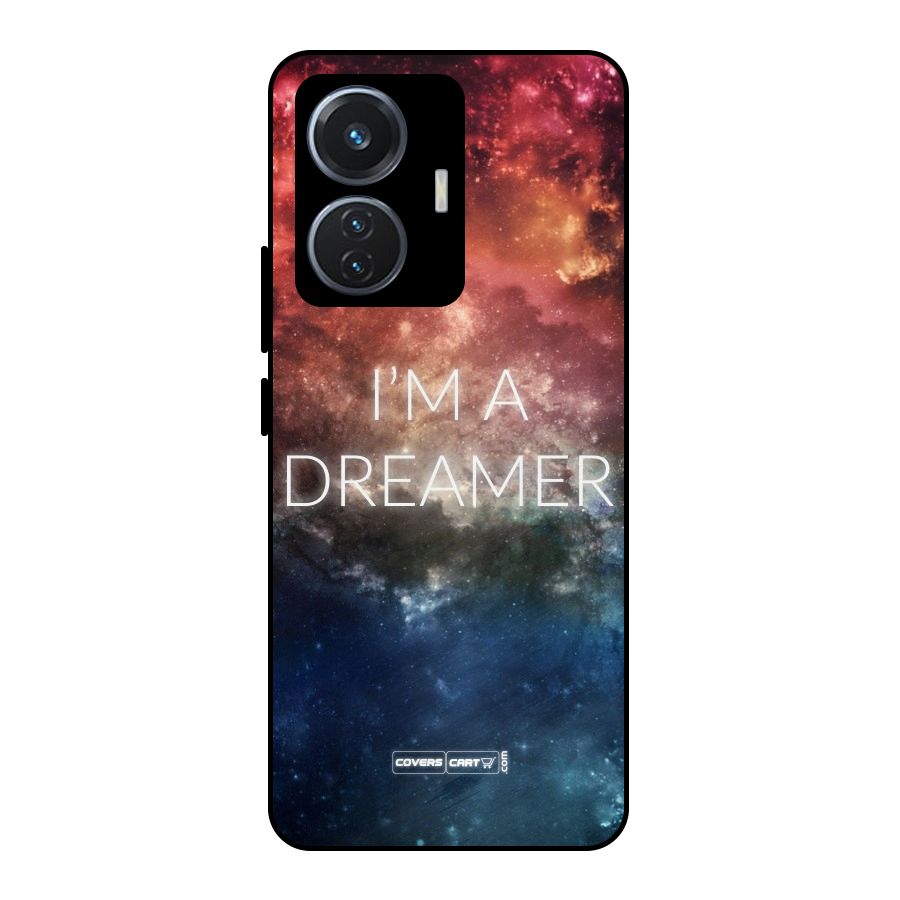 I am a Dreamer Metal Back Case for Vivo T1 44W