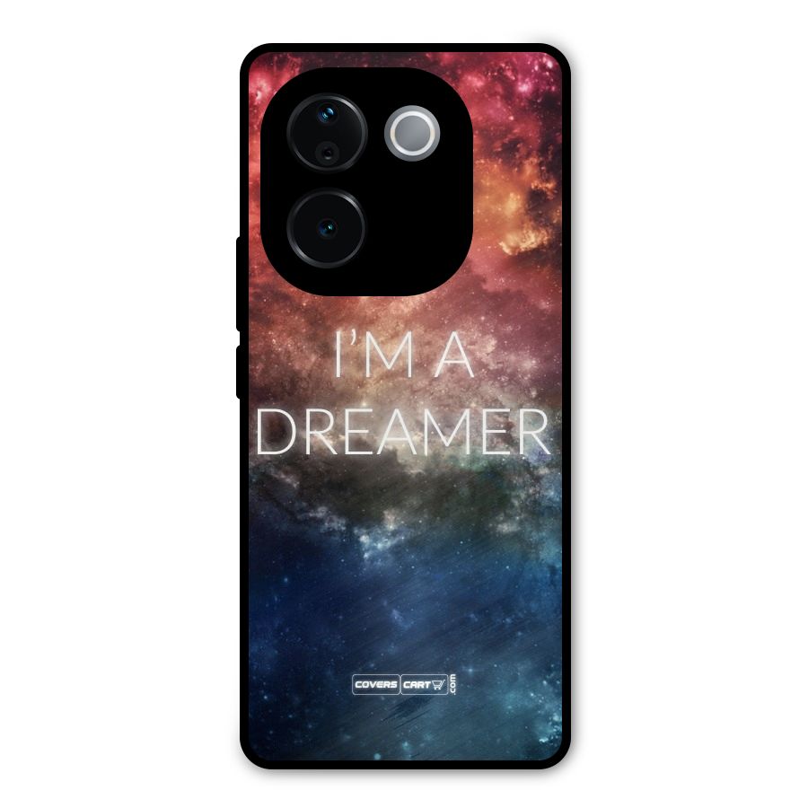 I am a Dreamer Metal Back Case for Vivo T3 Pro