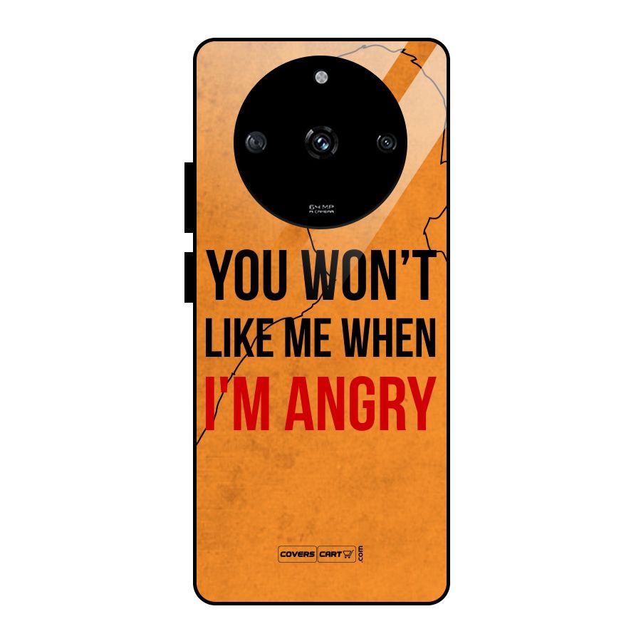 I m Angry Glass Back Case for Realme Narzo 60 5G