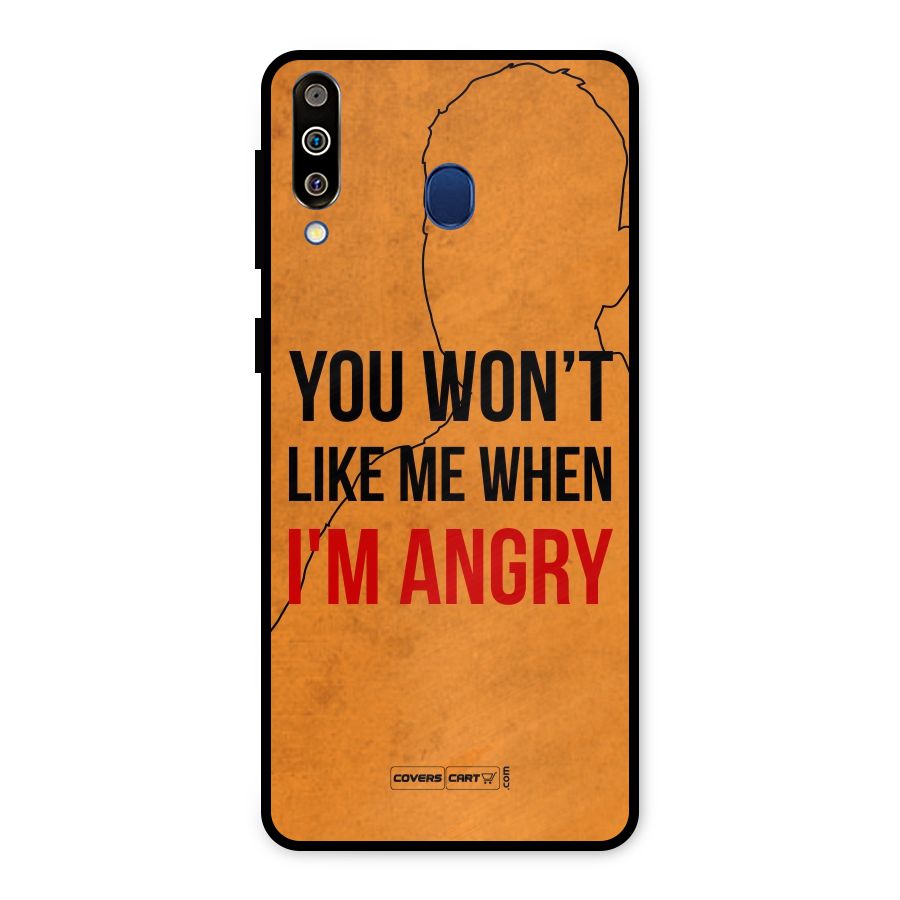 I m Angry Metal Back Case for Galaxy M30
