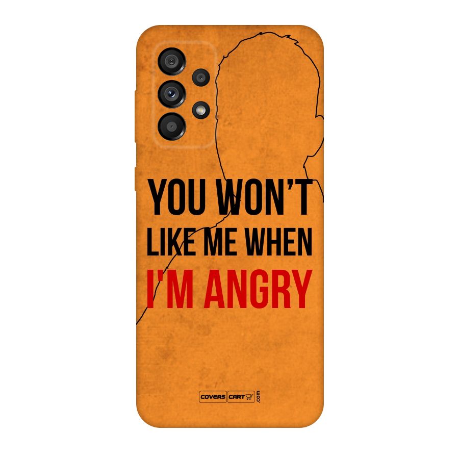 I m Angry Original Polycarbonate Back Case for Galaxy A73 5G