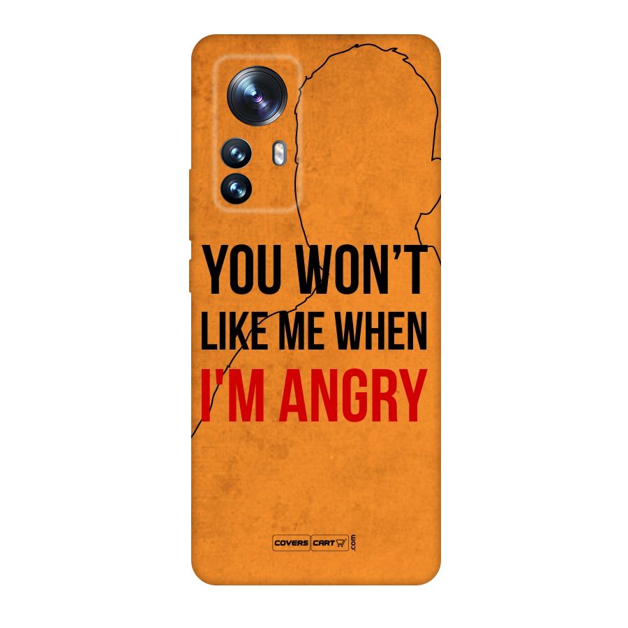I m Angry Original Polycarbonate Back Case for Xiaomi 12 Pro
