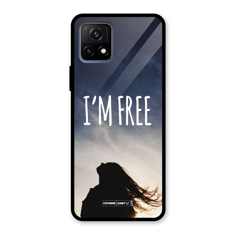 I m Free Glass Back Case for Vivo Y72 5G