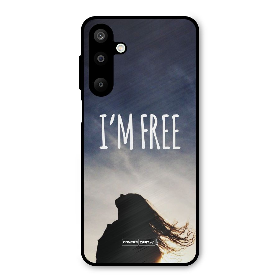 I m Free Metal Back Case for Galaxy M16
