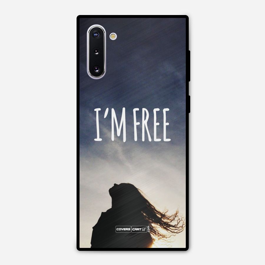 I m Free Metal Back Case for Galaxy Note 10