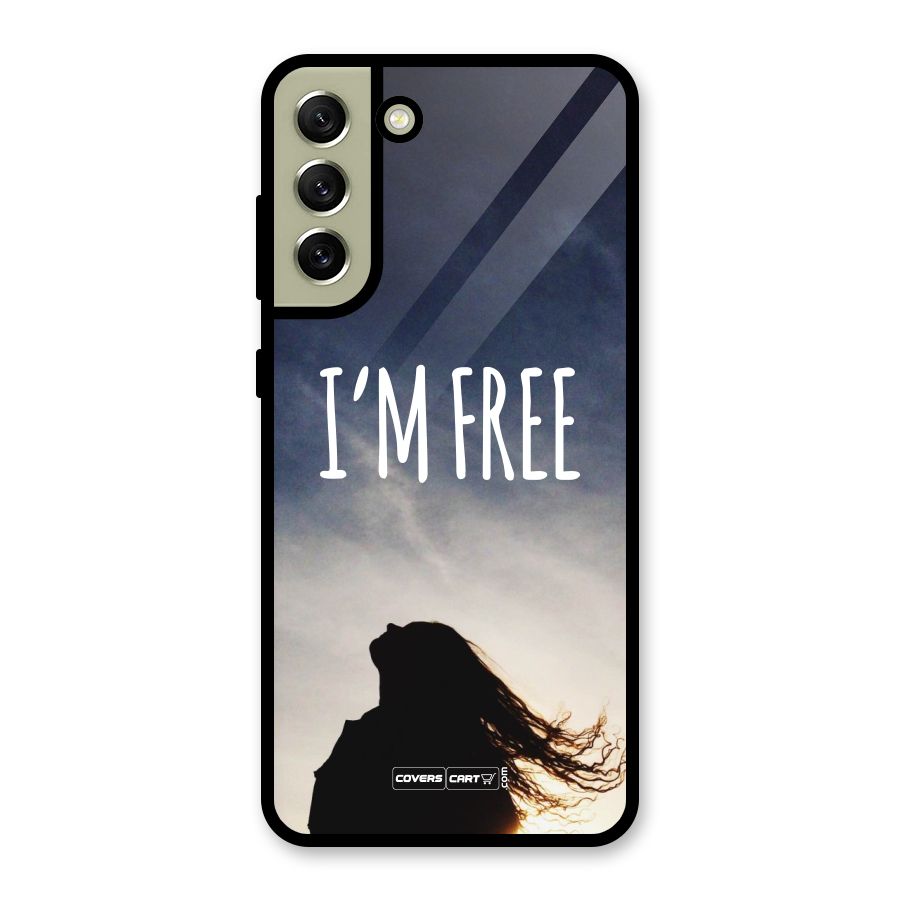 I m Free Metal Back Case for Galaxy S21 FE 5G (2023)