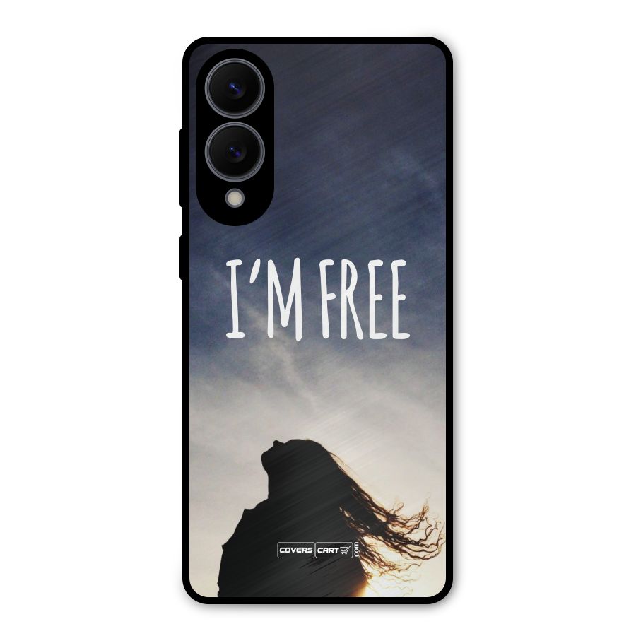 I m Free Metal Back Case for Galaxy S25 Edge