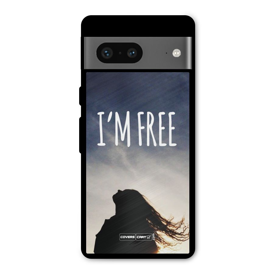I m Free Metal Back Case for Google Pixel 7