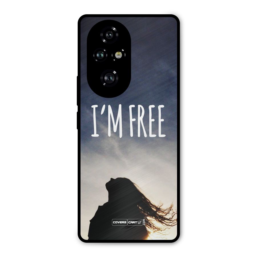 I m Free Metal Back Case for Honor 200 Pro