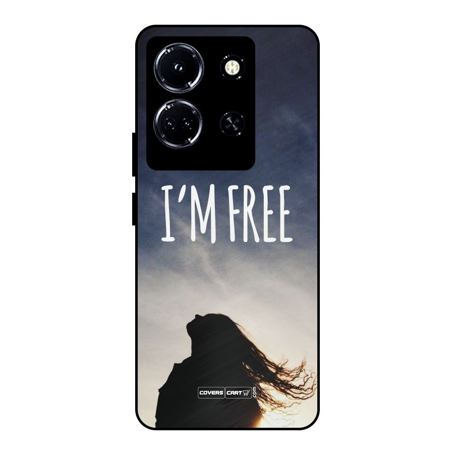 I m Free Metal Back Case for Infinix Note 30 5G