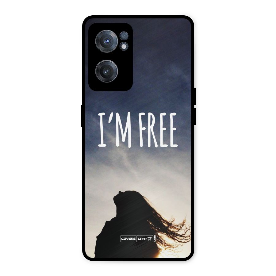 I m Free Metal Back Case for OnePlus Nord CE 2 5G