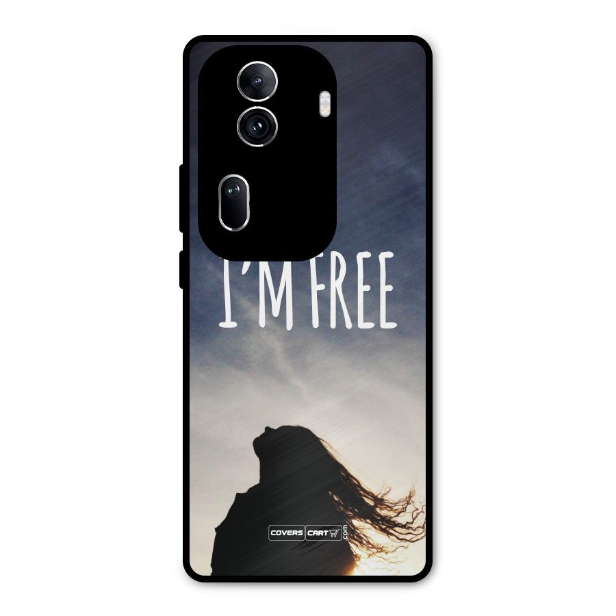 I m Free Metal Back Case for Oppo Reno11 Pro 5G