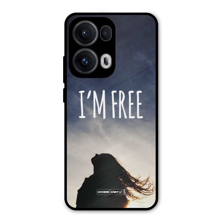 I m Free Metal Back Case for Oppo Reno13 Pro