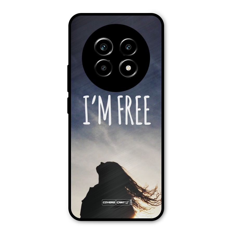 I m Free Metal Back Case for Realme 13 Pro