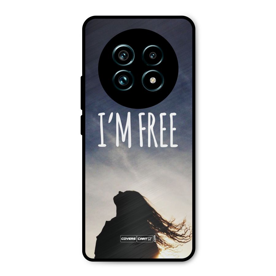 I m Free Metal Back Case for Realme 13 Pro Plus