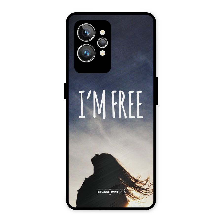 I m Free Metal Back Case for Realme GT2 Pro