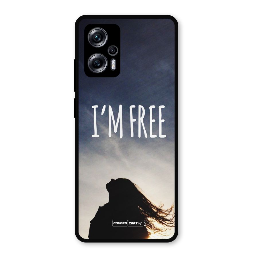 I m Free Metal Back Case for Redmi K50i