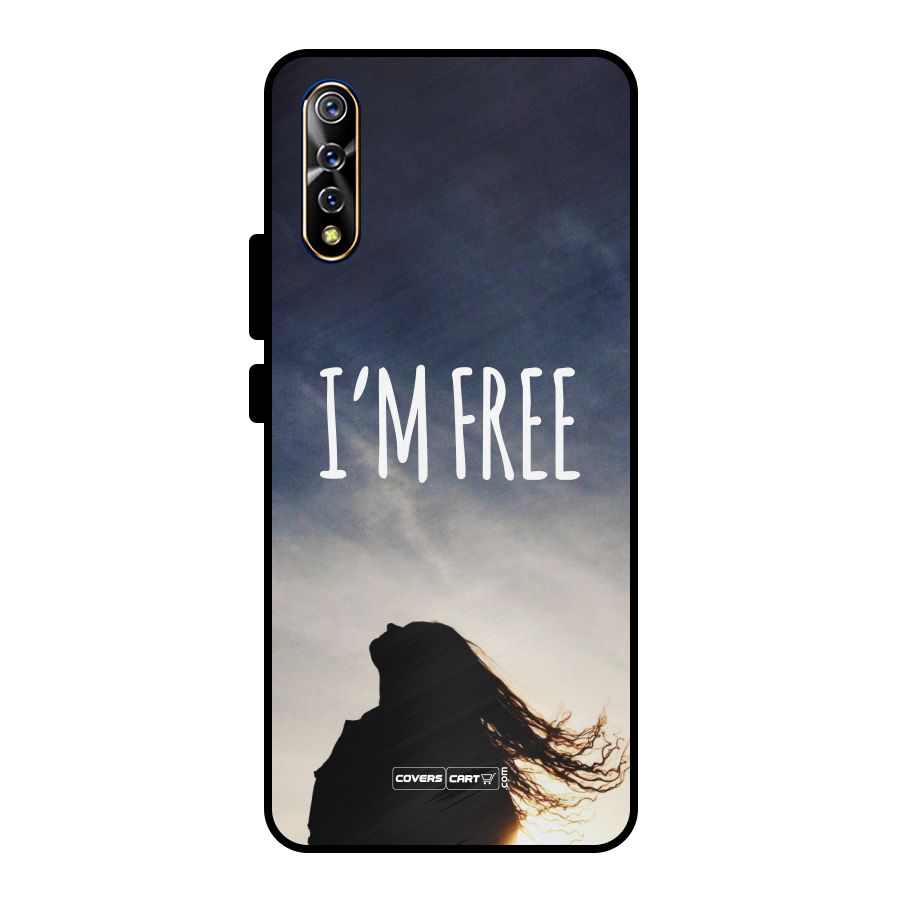 I m Free Metal Back Case for Vivo S1