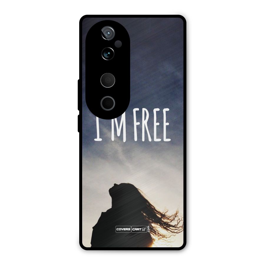 I m Free Metal Back Case for Vivo T3 Ultra